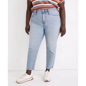 NWT Madewell Womens The Perfect Plus Vintage Jeans 26W Denim Magic Mom‎ Jeans